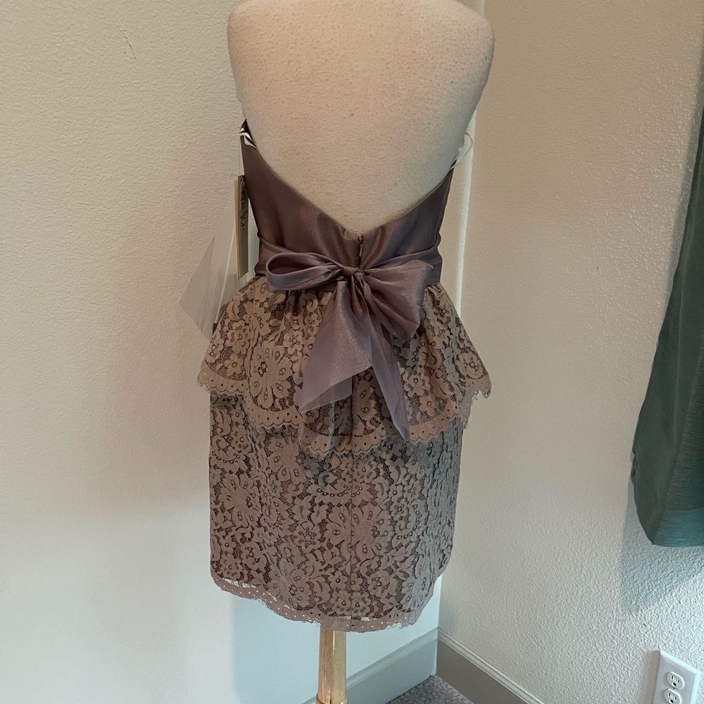 Noir by Lazaro 3382 Taupe size 12 NWT - Picture 2 of 6